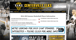 Desktop Screenshot of centervillebasketball.com